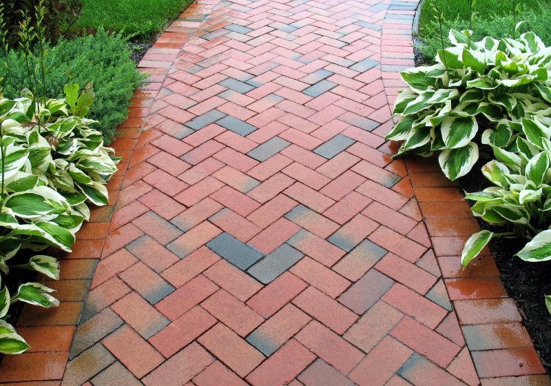 Brick Paths Add a Charming Aesthetic